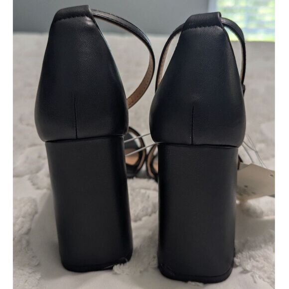 👠 A New Day Shelly Confort Heels Black Size 9 Memory Foam NWT - Picture 6 of 7